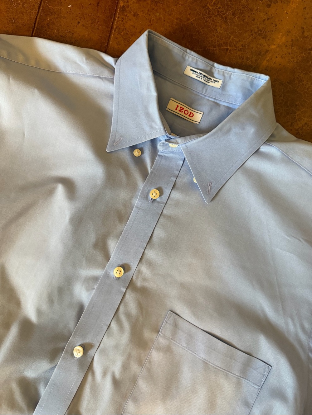 IZOD Light Blue Men’s Dress Shirt
